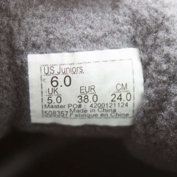 Vans Sk8-Hi MTE Reflective Stripe Shoes Junior Youth Size 6 - Picture 8 of 8